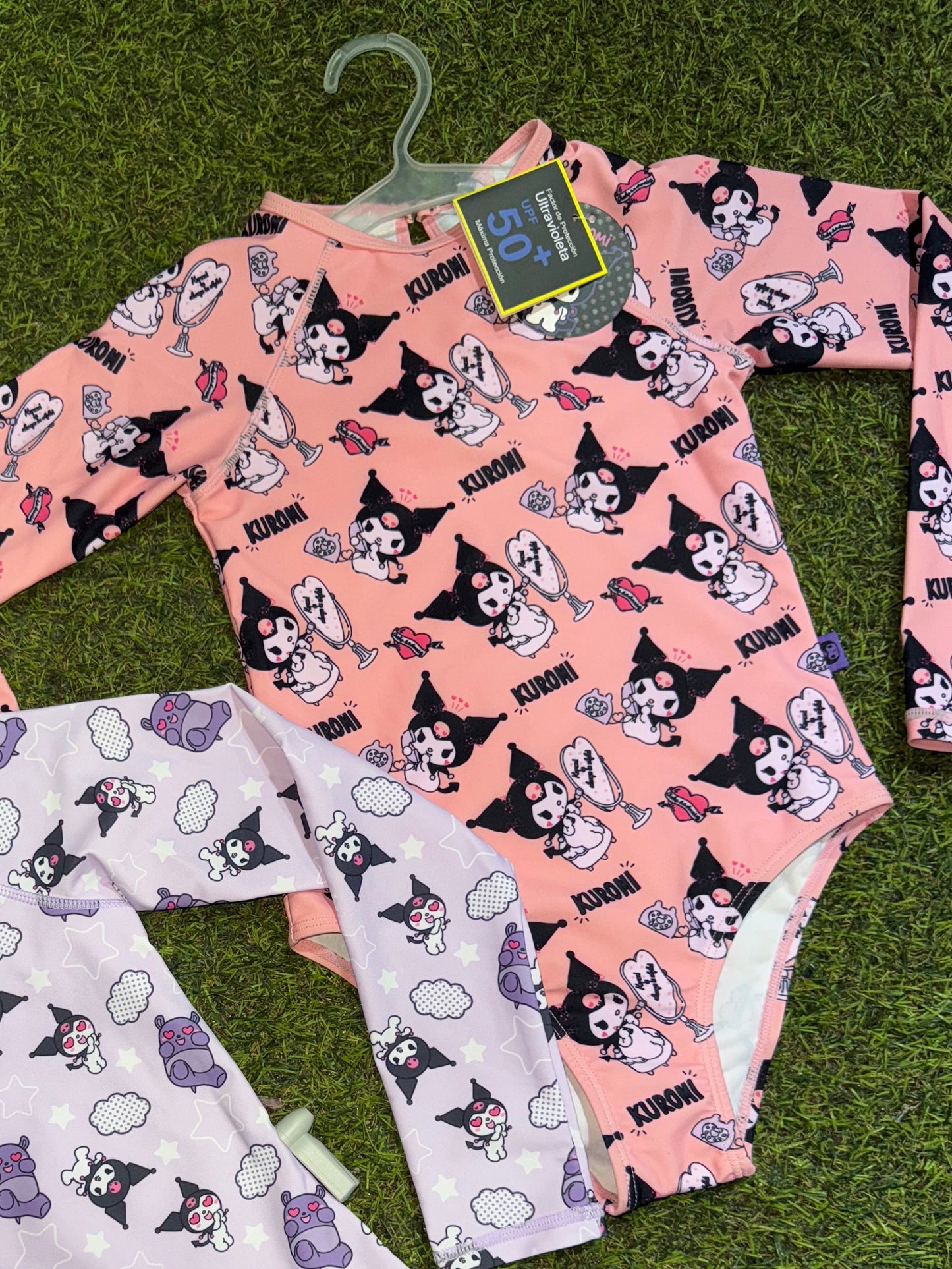 Traje de baño kuromi con protector UV