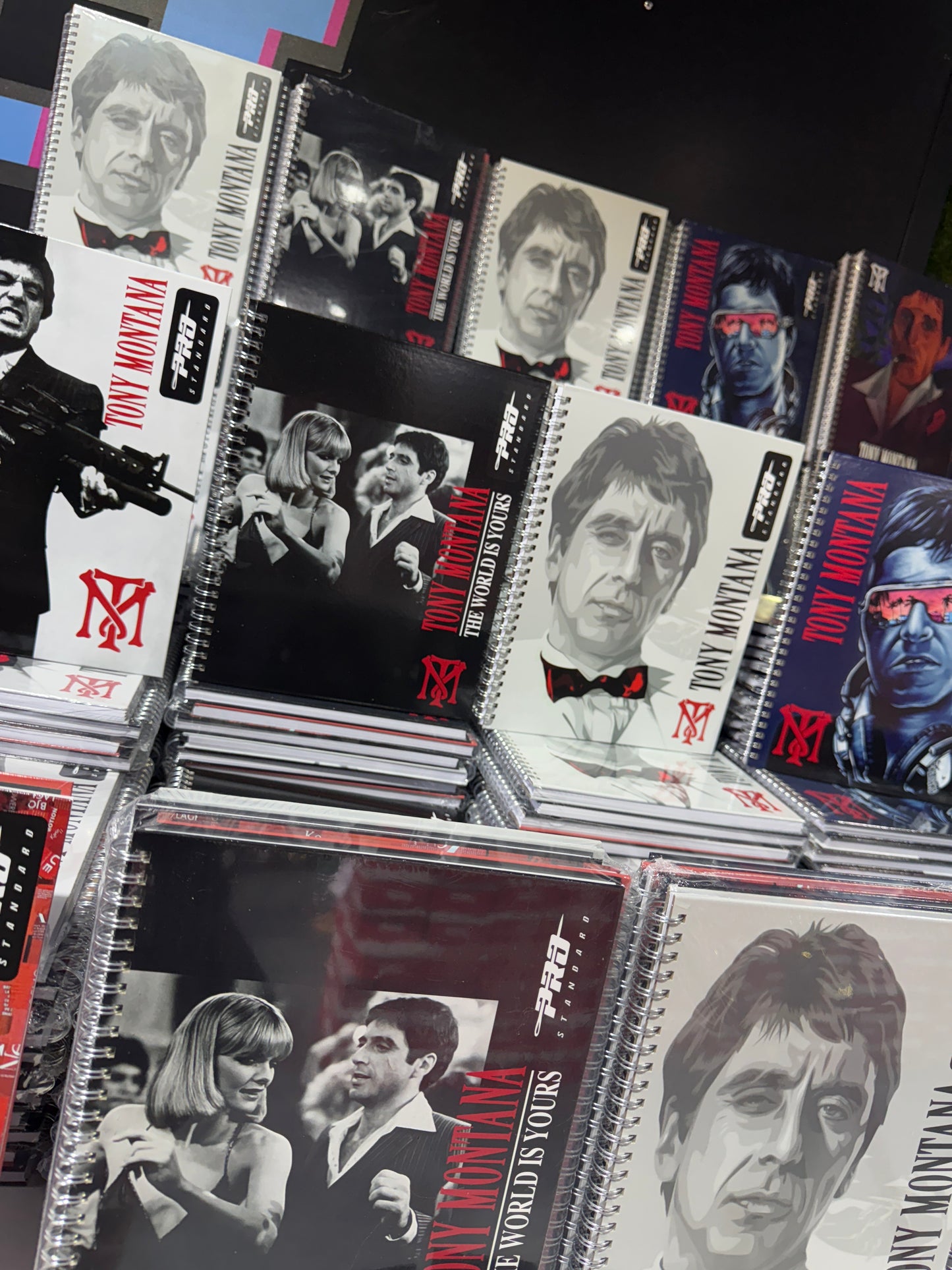 Docena de cuadernos Tony Montana
