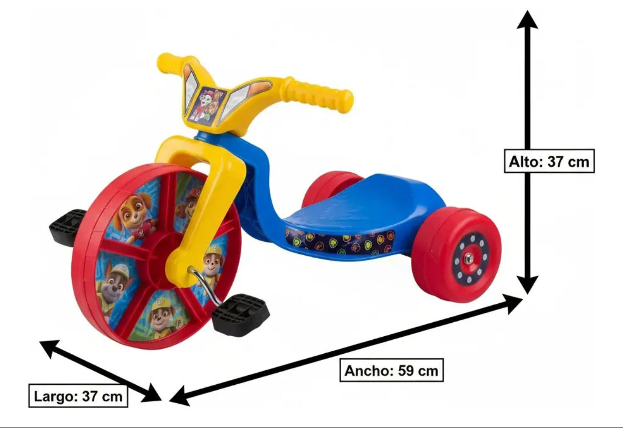 Triciclo Paw Patrol