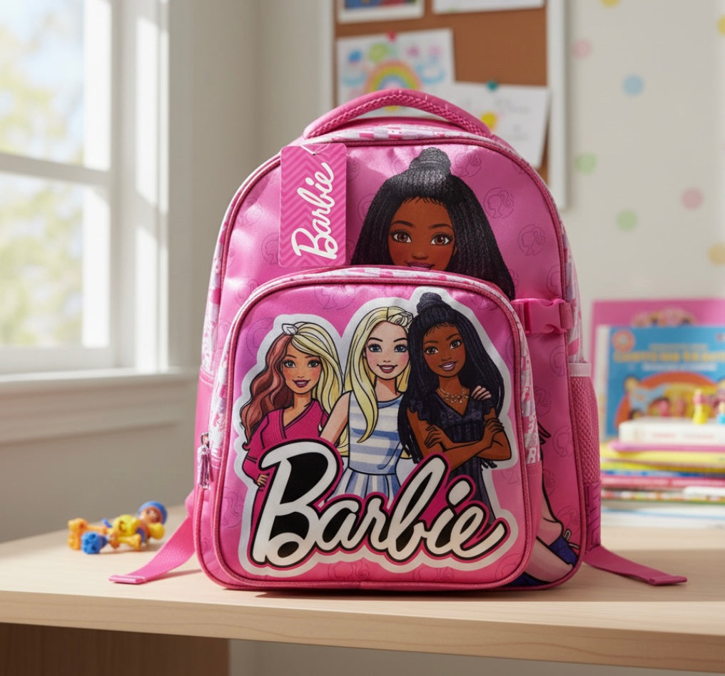 Mochila barbie incluye lonchera