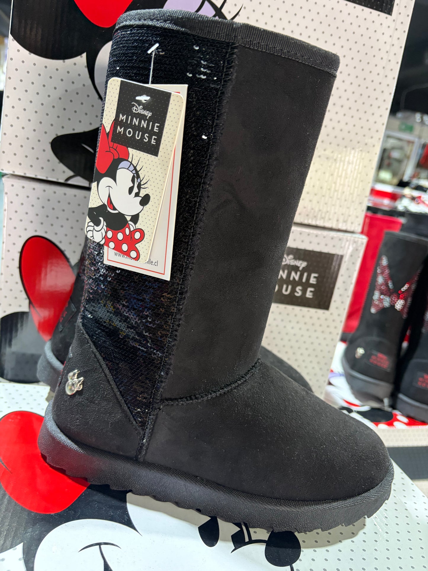 Botas disney minnie mouse