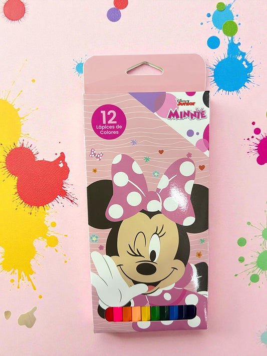 Lápices de colores Minnie