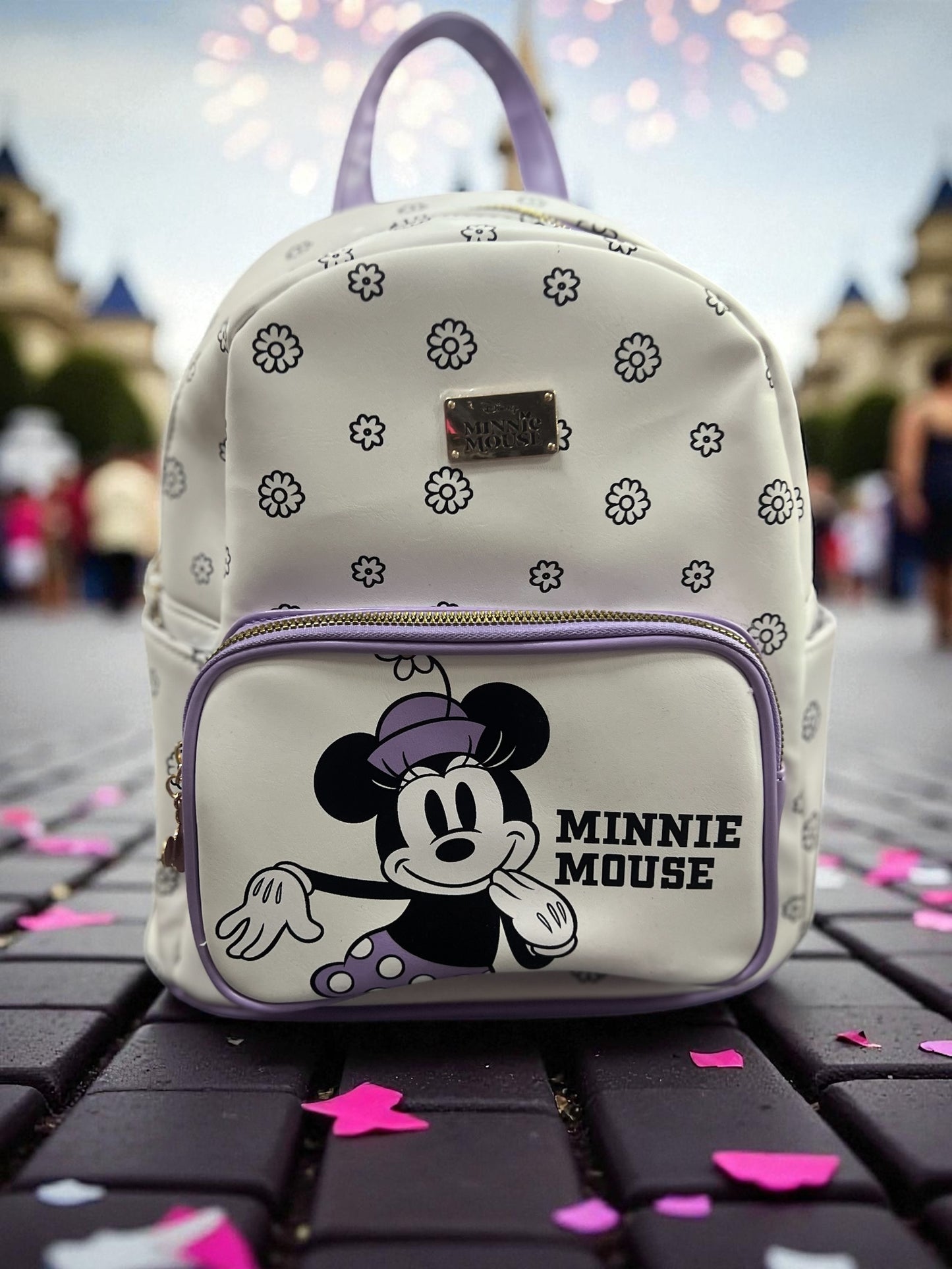 Mochila Disney lila