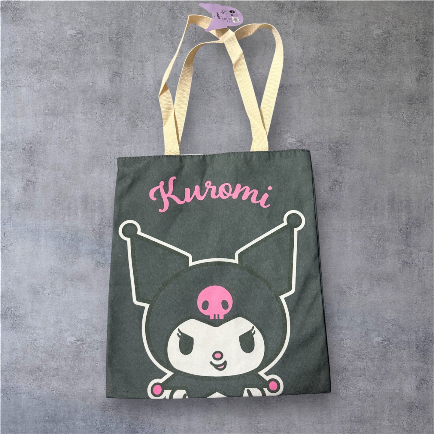 Bolso con cierre Kuromi