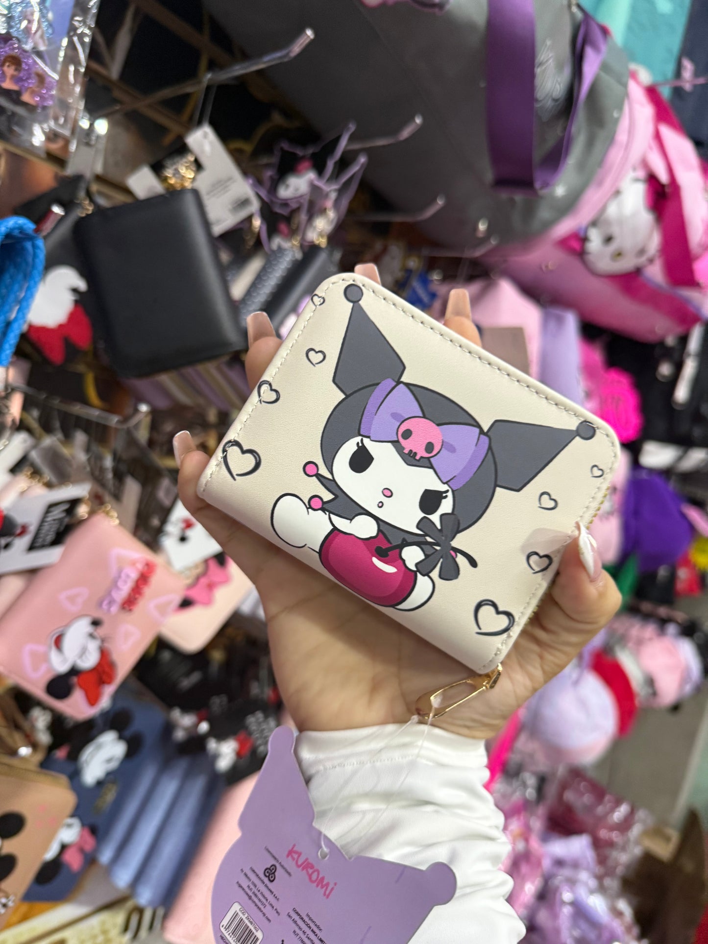 Monedero tarjetero Kuromi