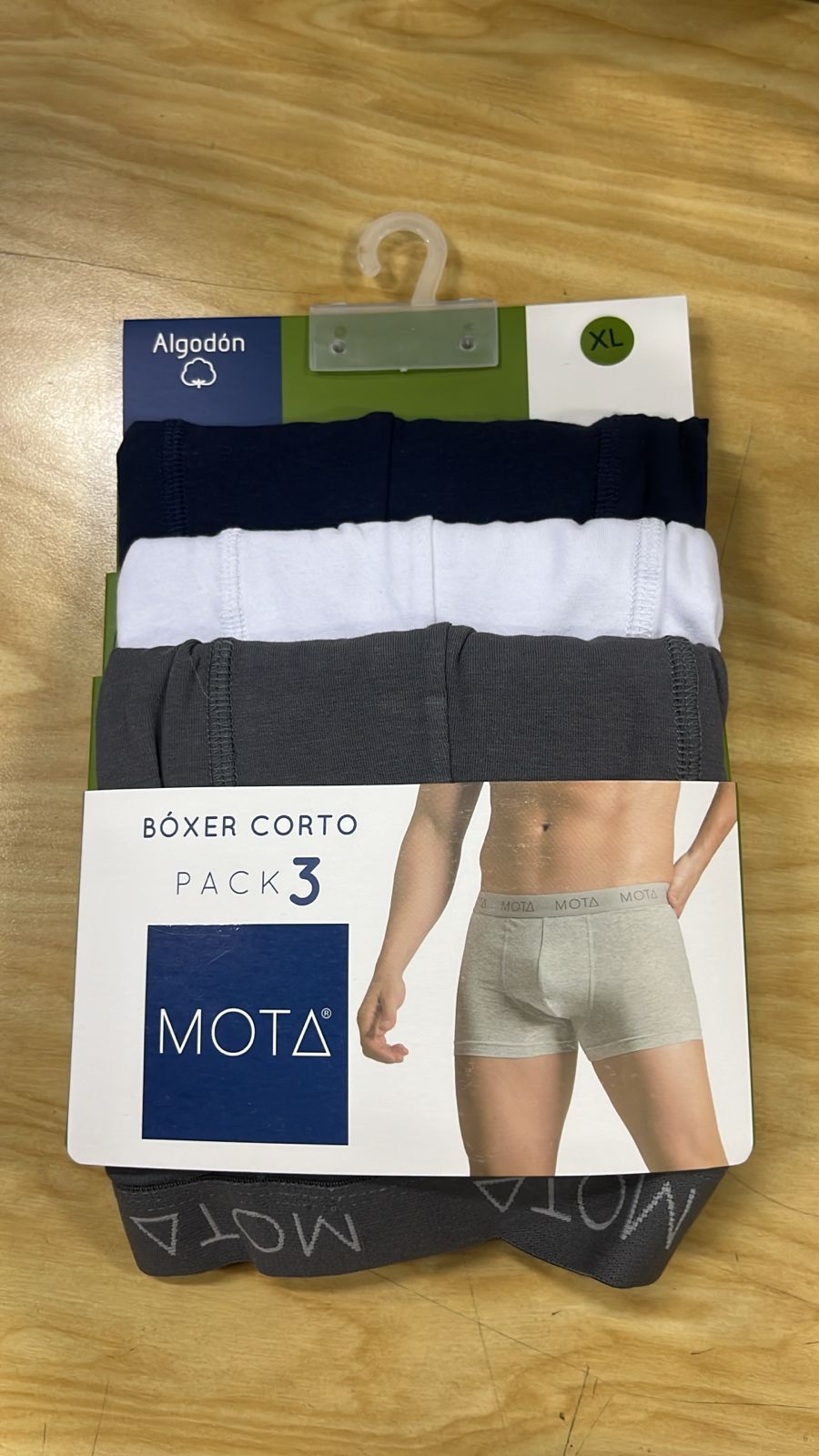 Bóxer medio pack 3 MOTA