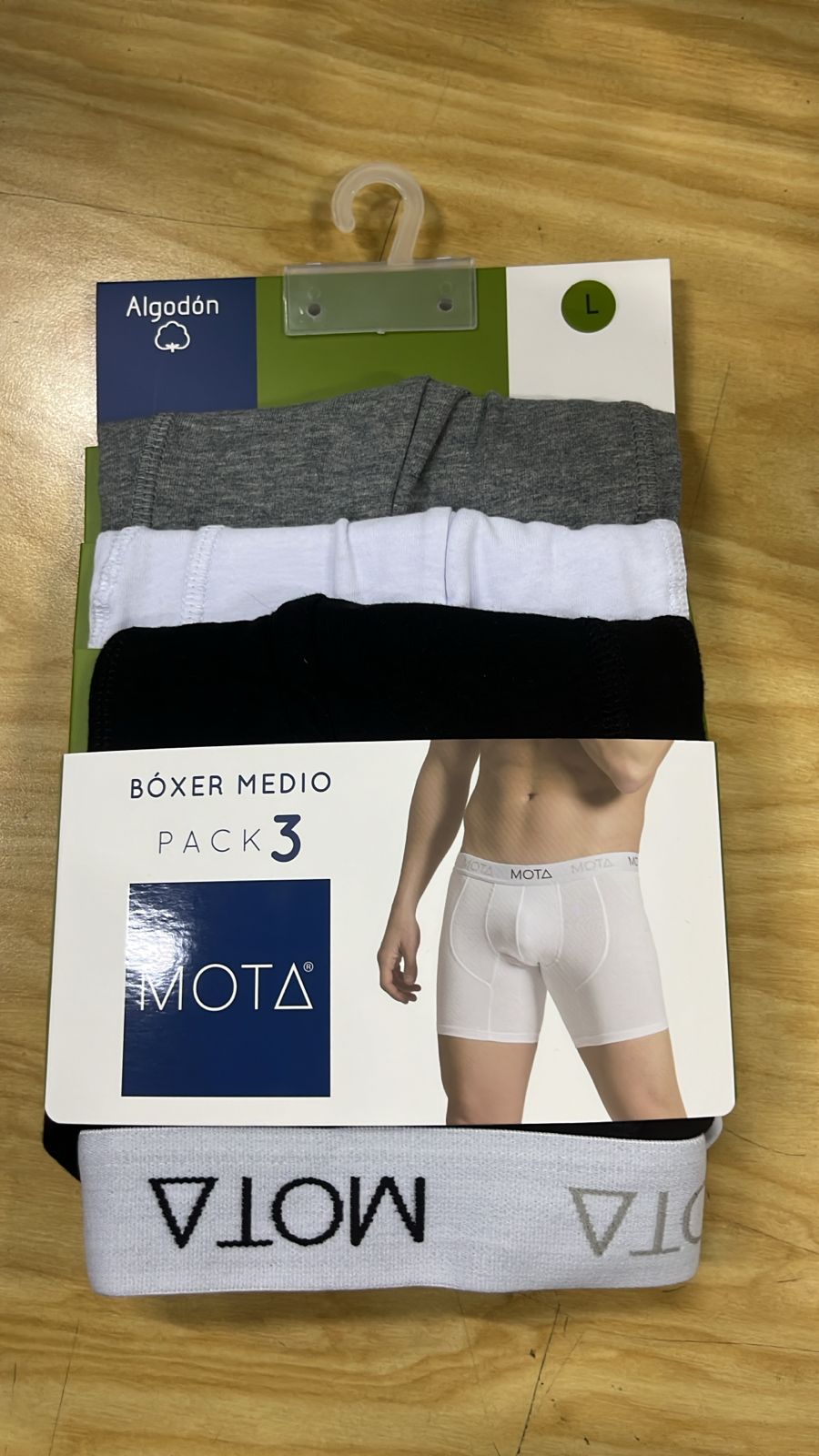 Bóxer medio pack 3 MOTA