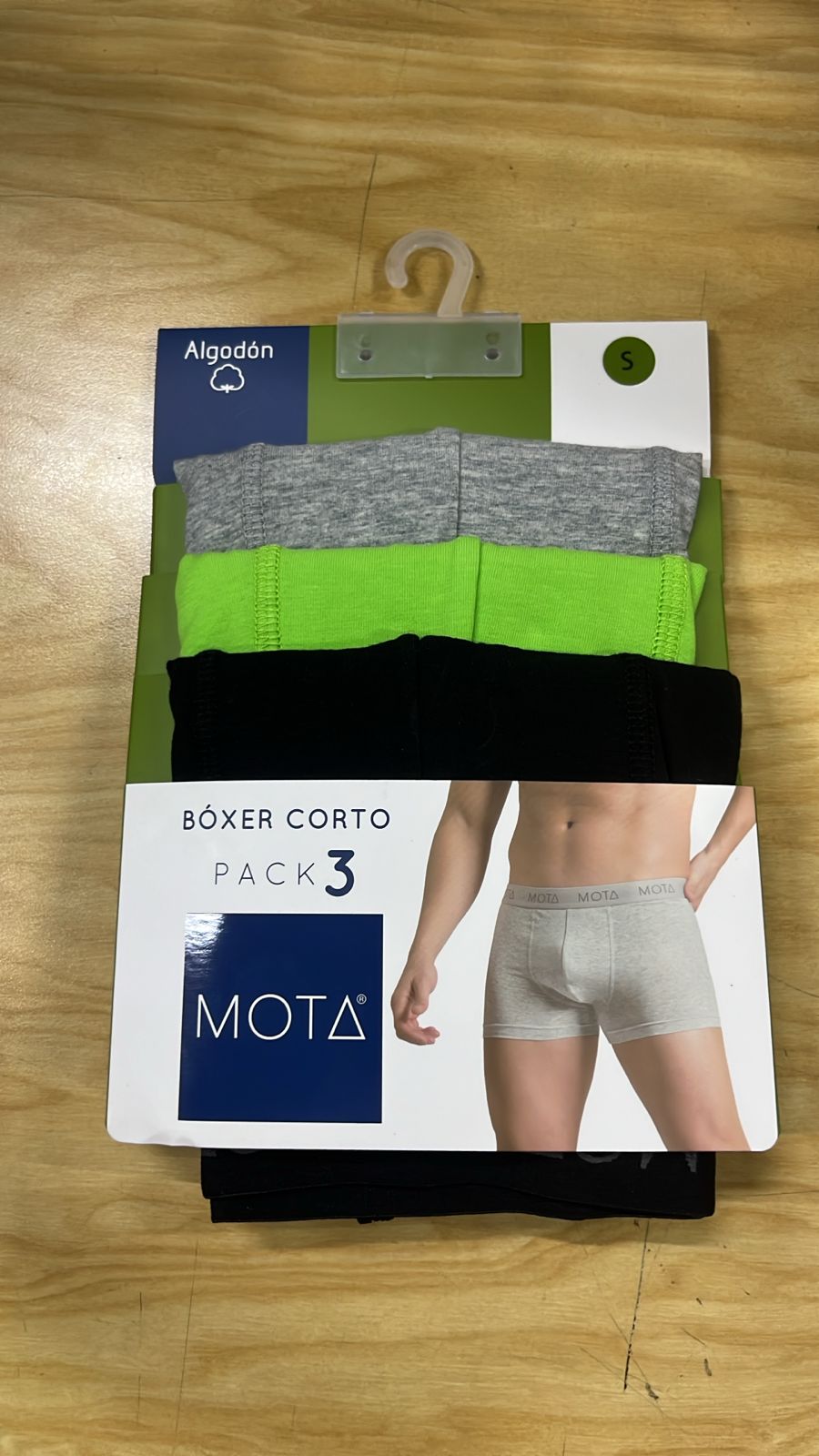 Bóxer medio pack 3 MOTA