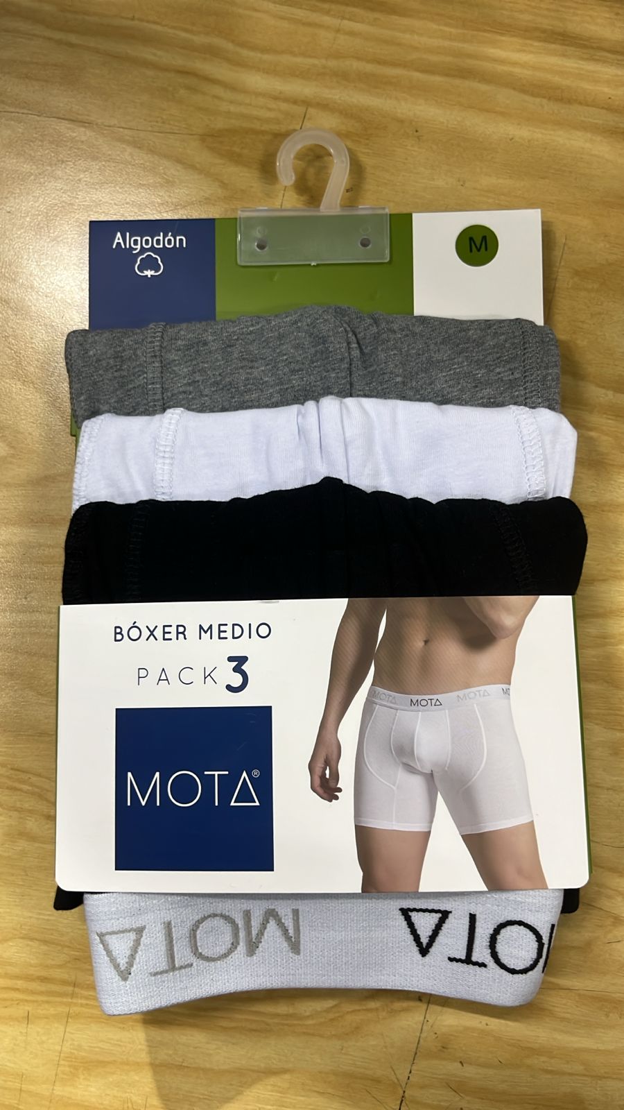 Bóxer medio pack 3 MOTA
