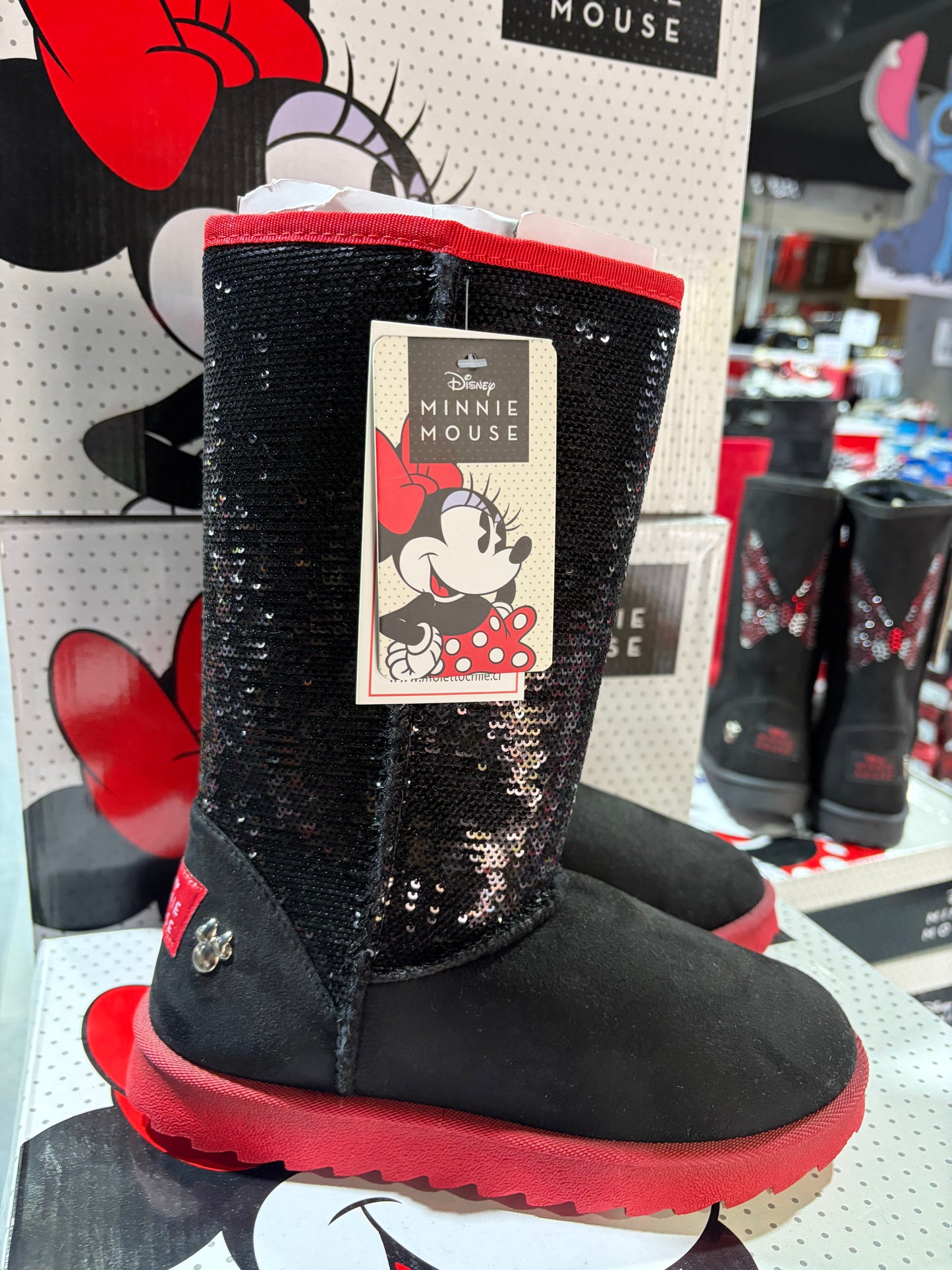 Botas disney minnie mouse