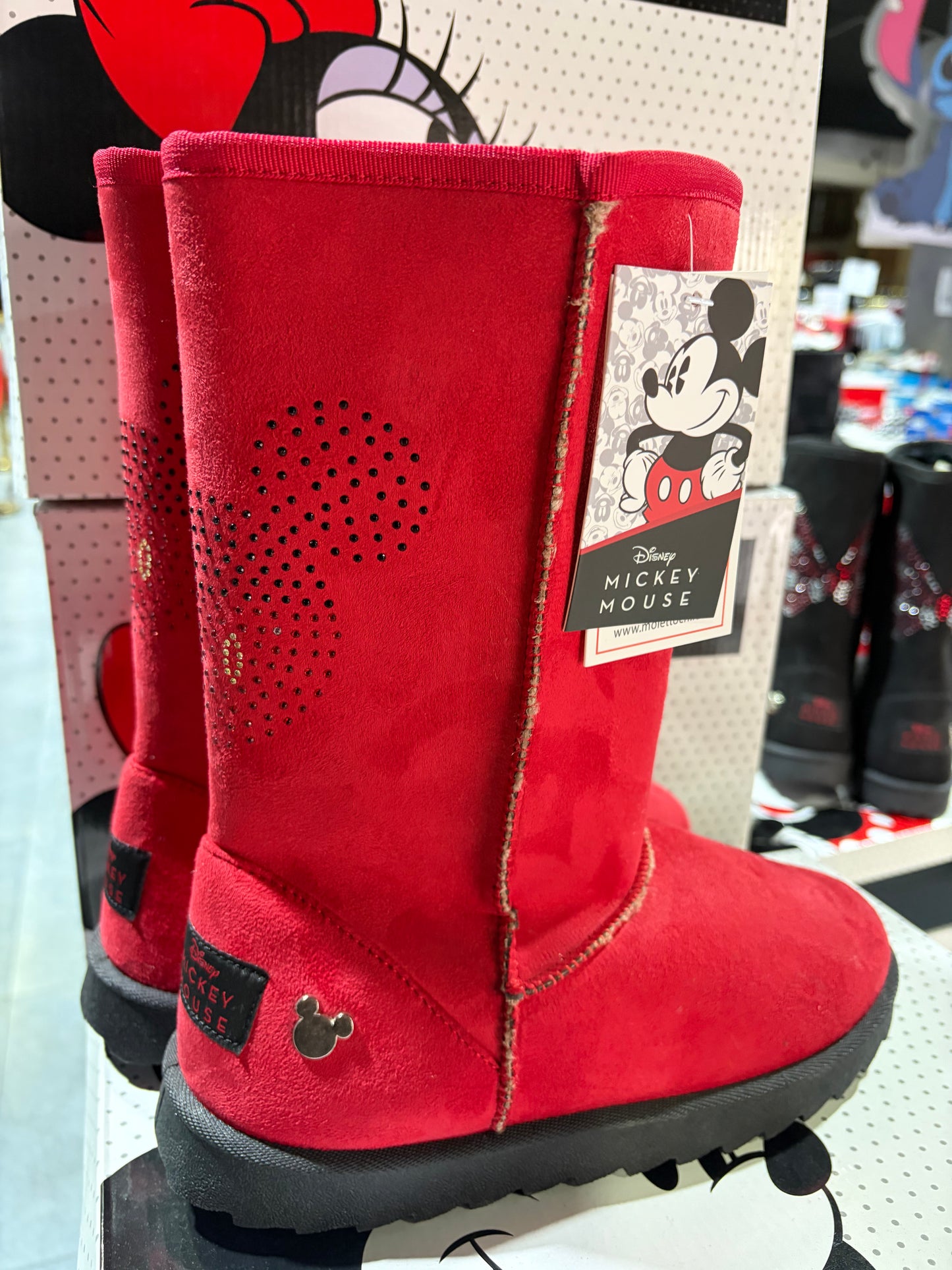 Botas disney mickey