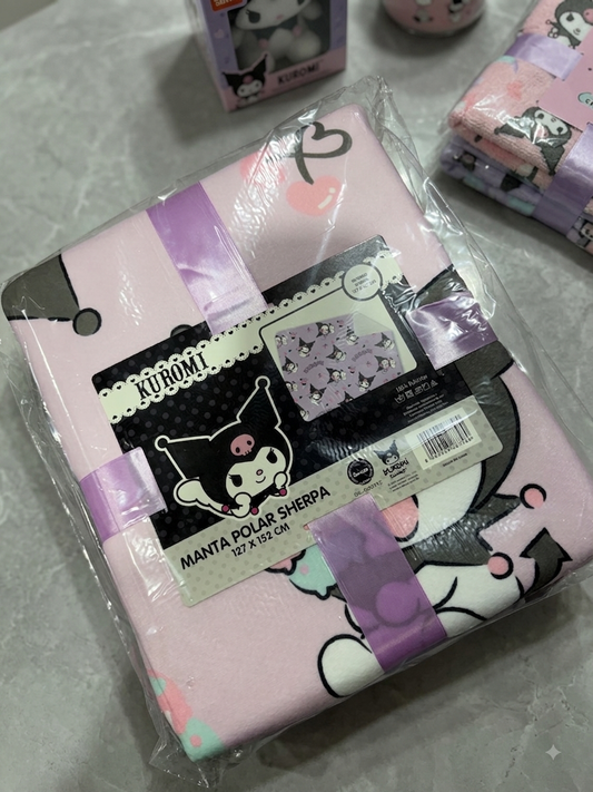 Manta polar sherpa kuromi