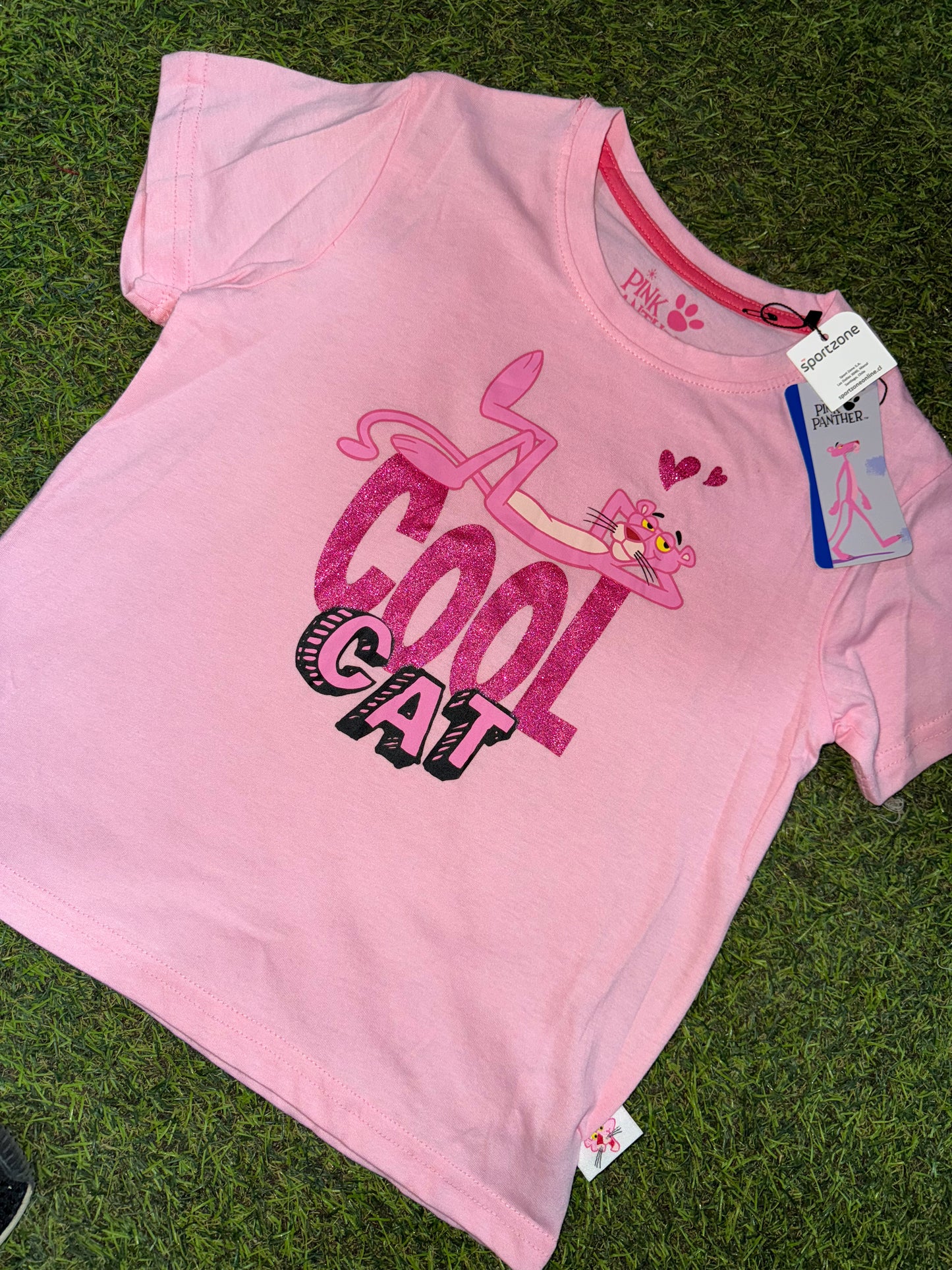 Polera Pantera Rosa niña