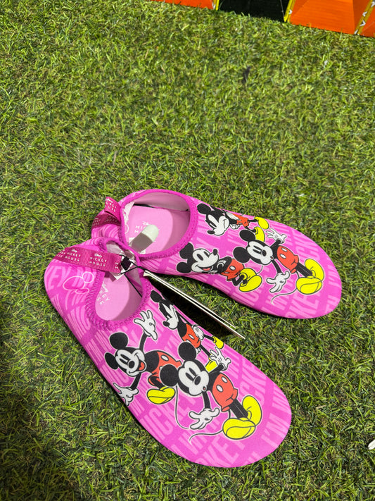 Aqua shoes mickey mouse