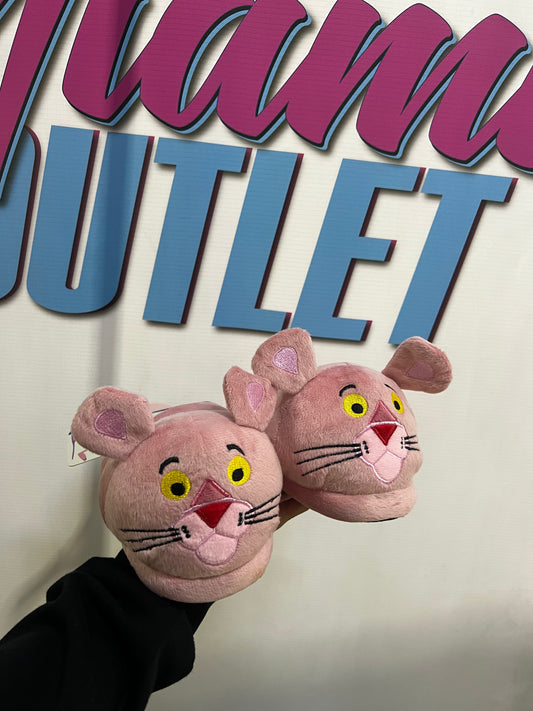 Pantufla pantera rosa