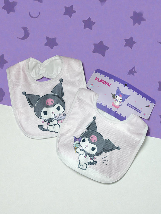 Pack x2 Babero Kuromi